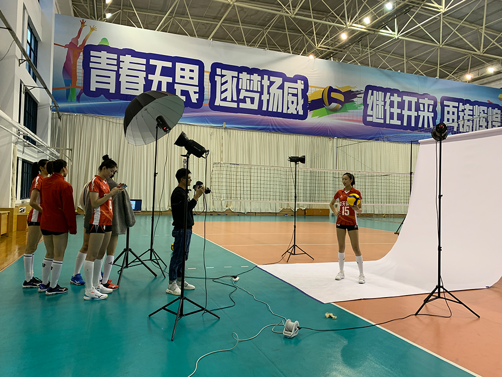 江苏女排形象照定妆照 体育运动员广告宣传图片拍摄-南京如一商业摄影公司(图6)
