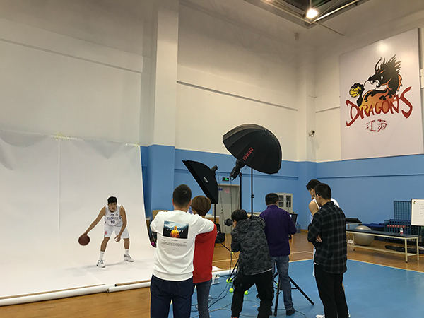 江苏肯帝亚男子篮球队广告形象照摄影 运动员形象照(图5)