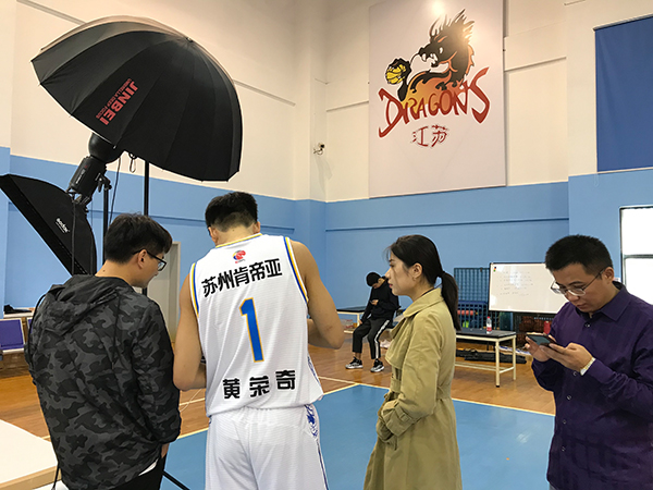 江苏肯帝亚男子篮球队广告形象照摄影 运动员形象照(图8)