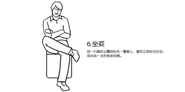 男士/男生拍照如何擺動作(zuò)，擺POSE？告别動作(zuò)僵硬，拍出型男帥氣。形象照職業照商(shāng)務(wù)照有(yǒu)這些拍照姿勢就夠了！-如一攝影整理(lǐ)(圖7)