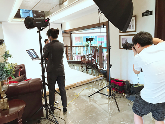 中海地产 原山项目 营销团队个人形象照和集体照拍摄花絮-南京如一商业摄影公司(图5)