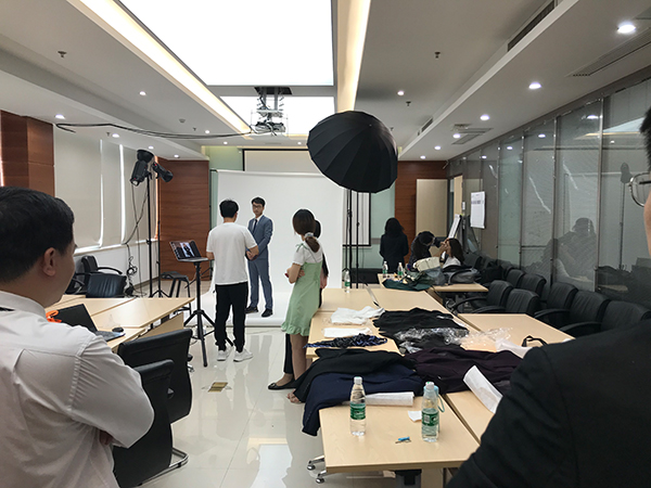 南京高精传动设备制造集团有限公司（南高齿）公司内训培训师个人形象照摄影，拍摄花絮，如一商业摄影(图6)