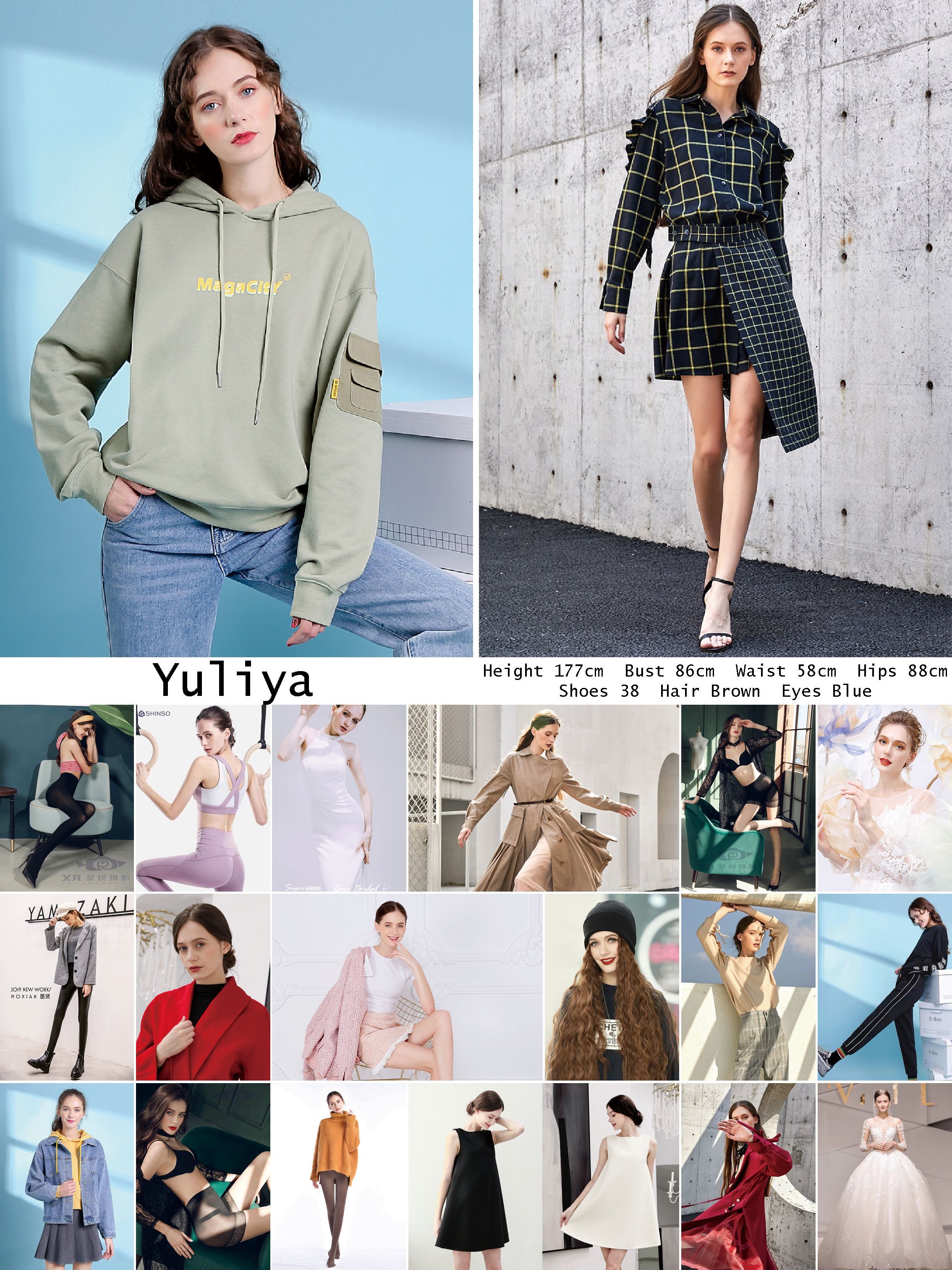 南京模特模卡资料（21）-南京外籍女模特-女模特资料-南京经纪公司-如一商业摄影工作室(图8)