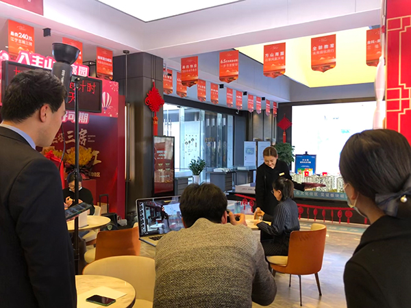 金科地产南京，企业公司售楼处示范区企业宣传照片，现场拍摄花絮(图2)